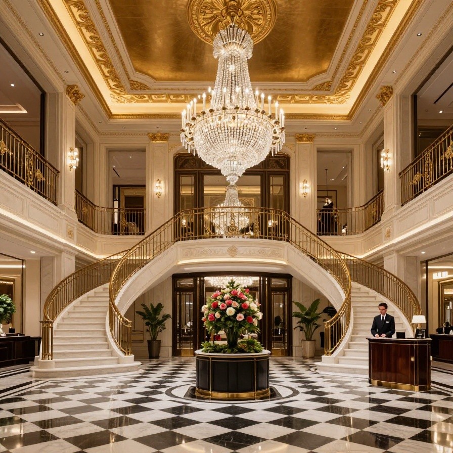Luxury Hotel Lobby sample 1