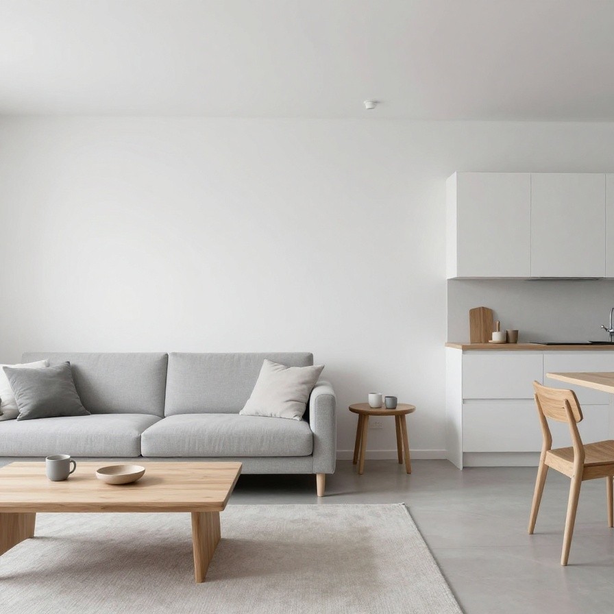 Scandinavian Minimalist Interior sample 1