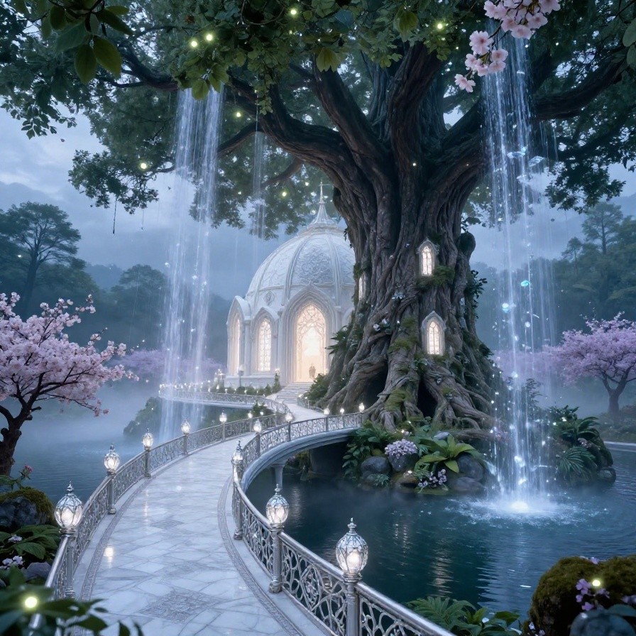 Elven Forest Temple sample 1
