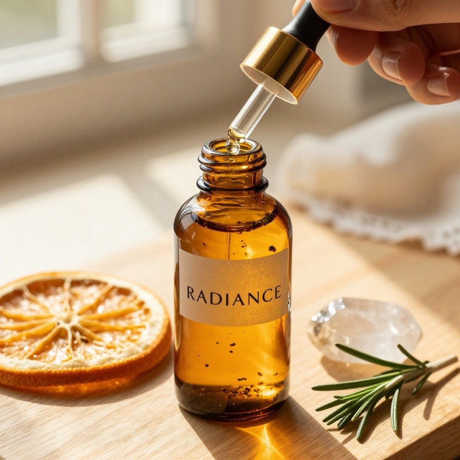 Botanical Gold Face Oil sample 1
