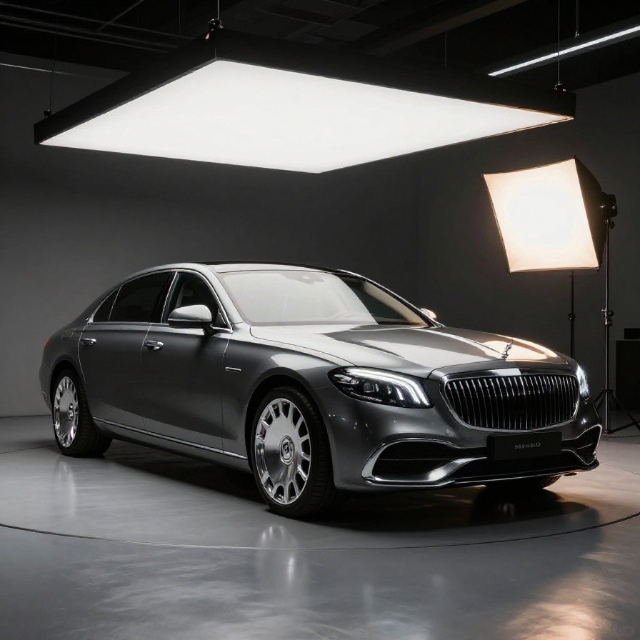 Luxury Car Studio Lighting sample 1