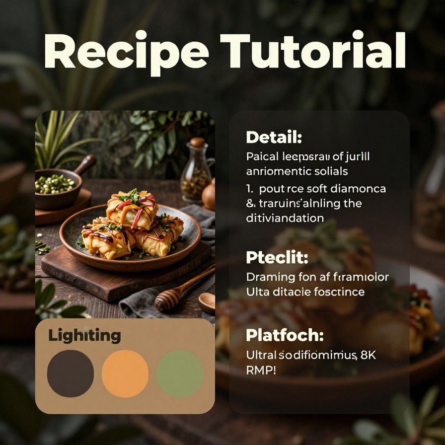 Recipe Tutorial Graphic sample 1