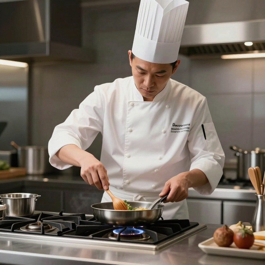 Chef Cooking Kitchen sample 1