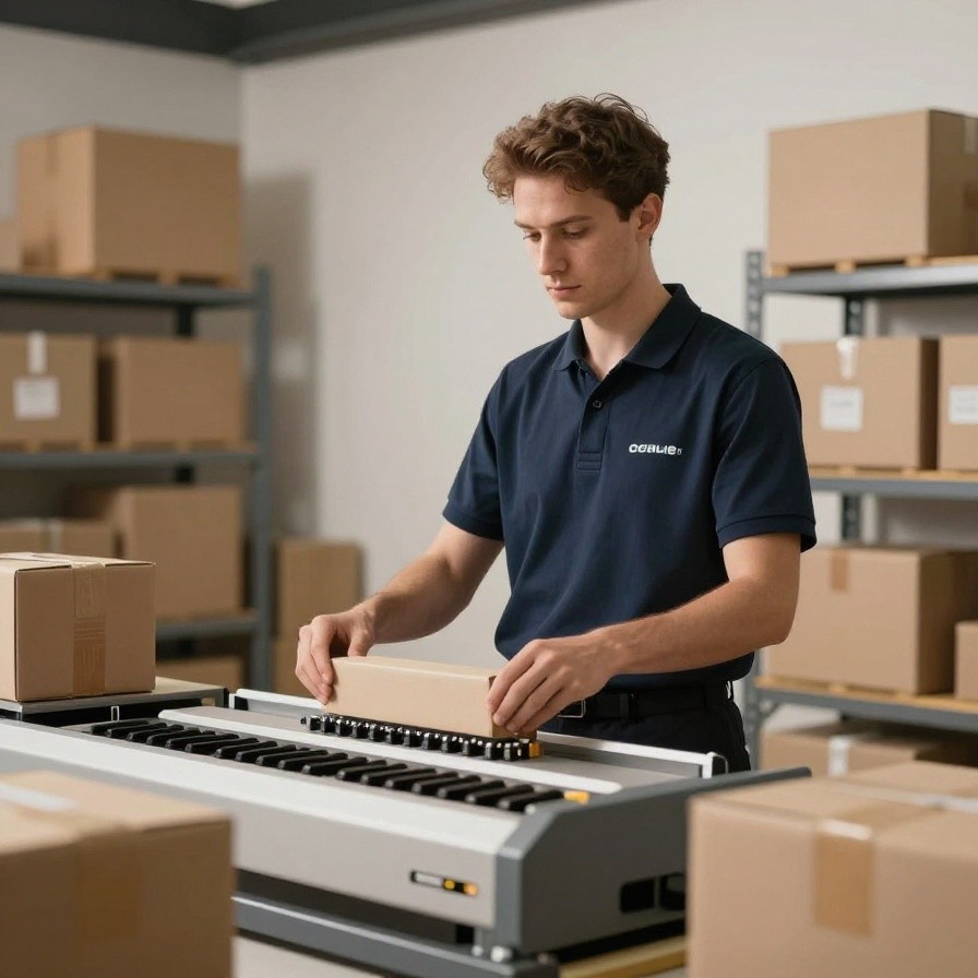 Logistics Warehouse Package Sorting sample 1