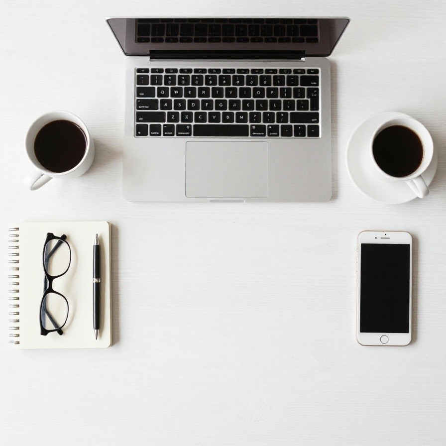Professional Workspace Flatlay sample 1