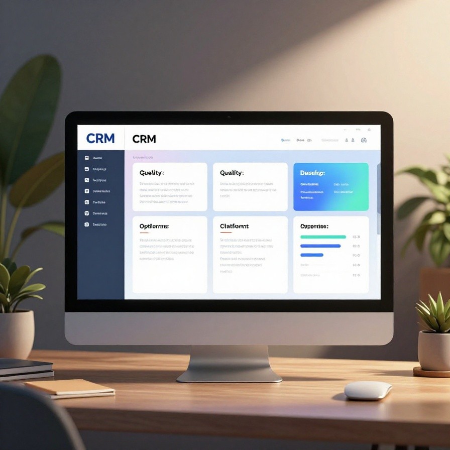 CRM Desktop Application sample 1
