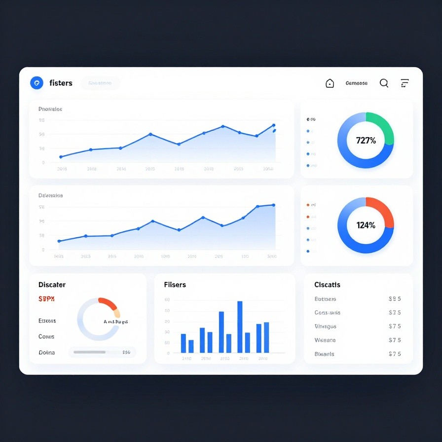 Dashboard Analytics UI Design sample 1
