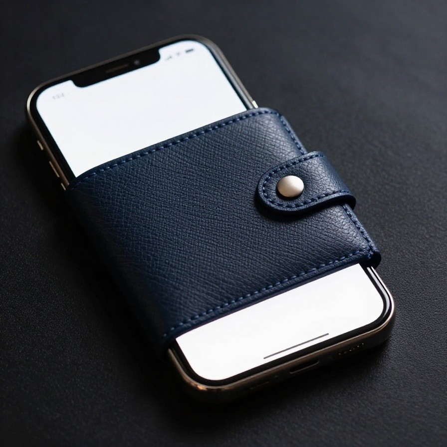 Glassmorphism Wallet App sample 1