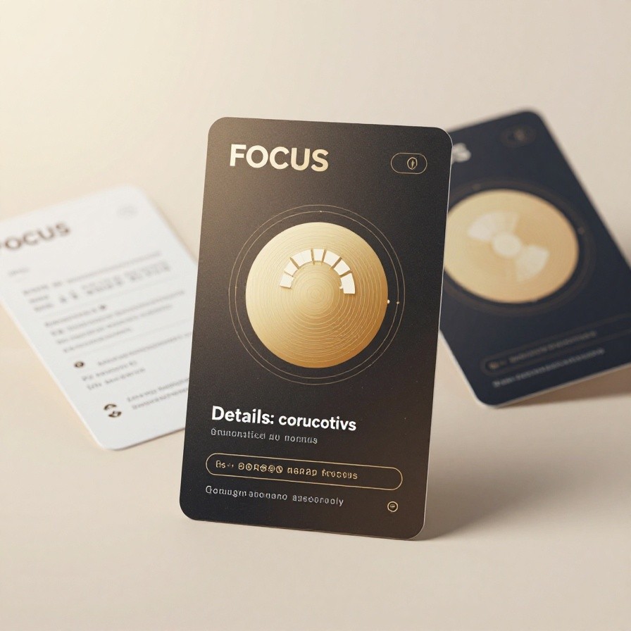 Interactive Educational Card Layout sample 1