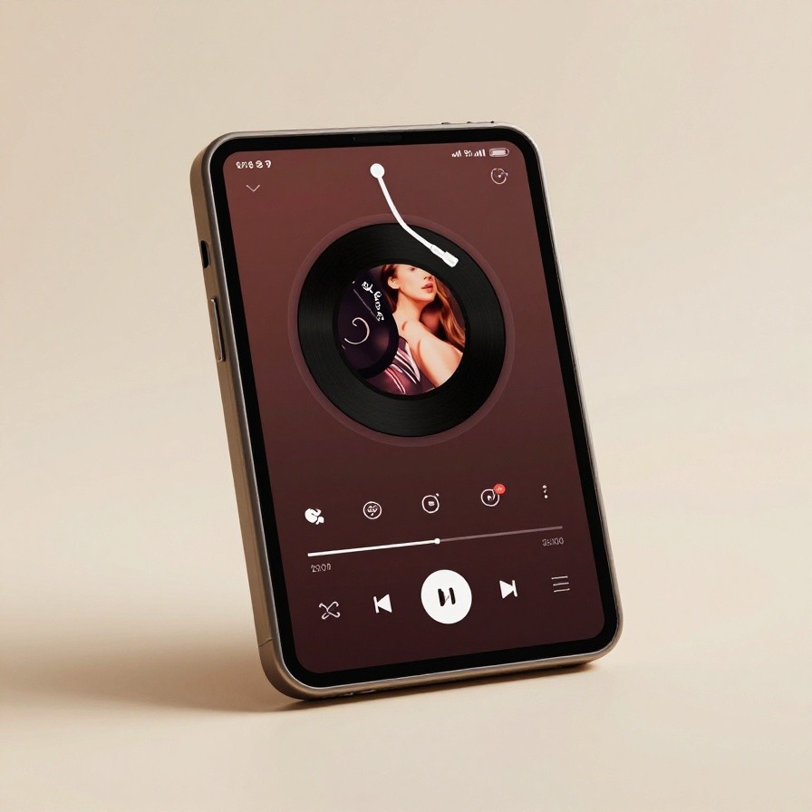 Music Player Dashboard Settings sample 1