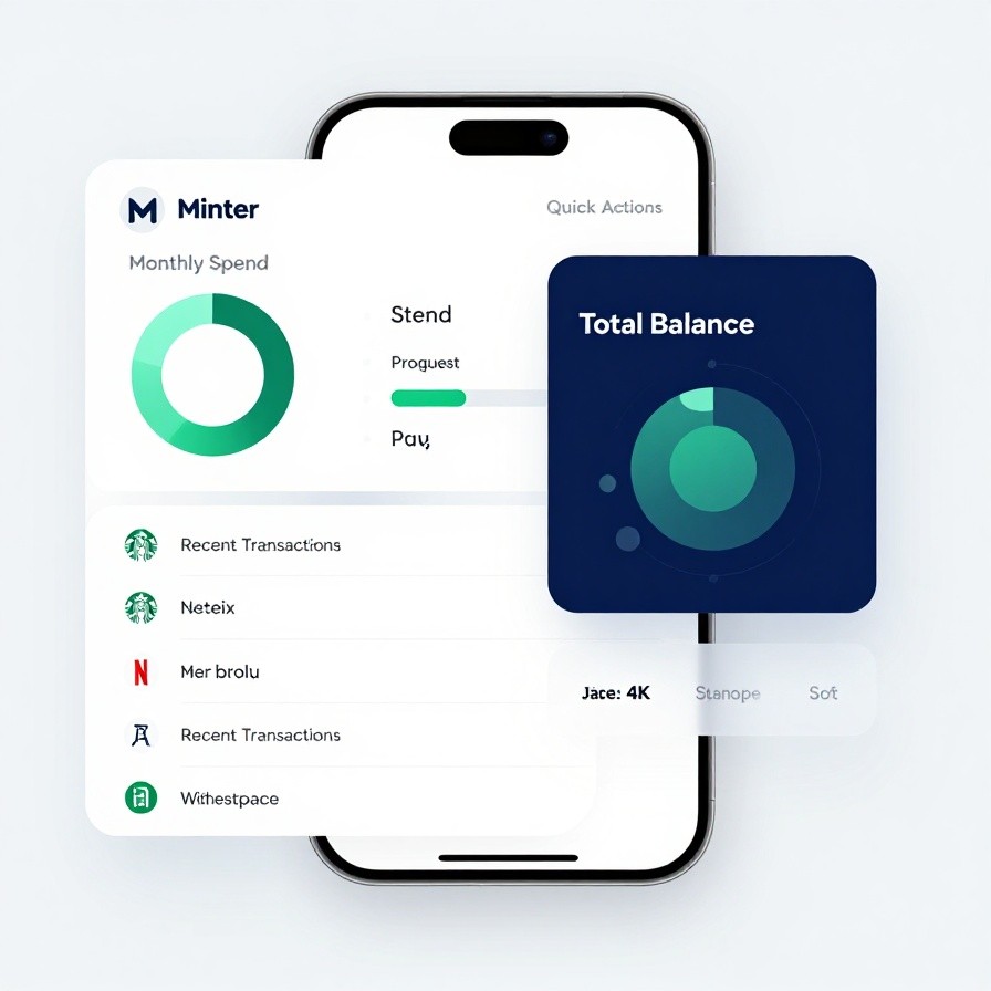 Personal Finance Dashboard sample 1