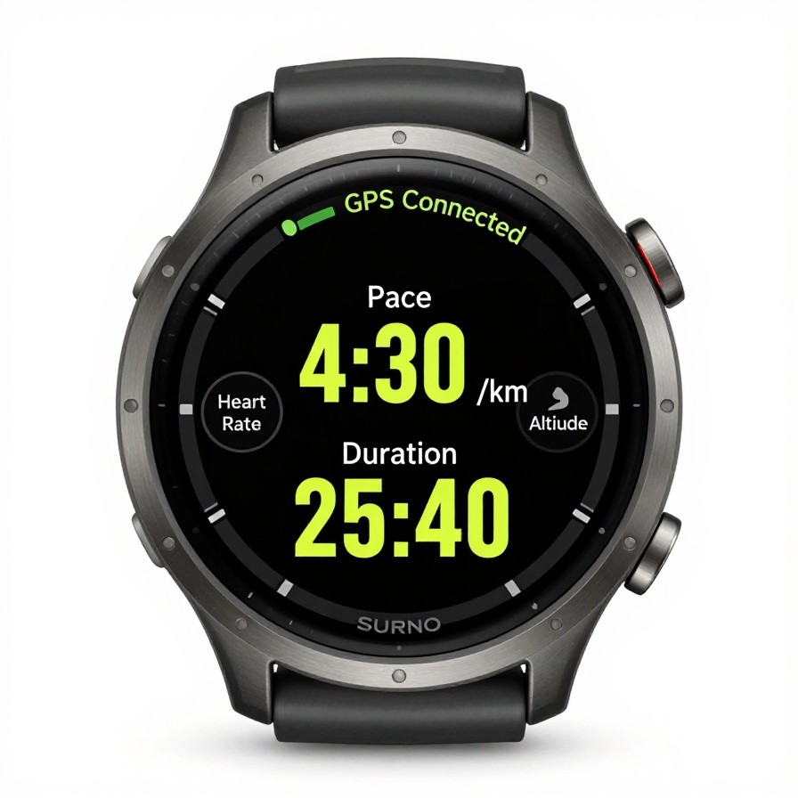 Smartwatch Fitness Interface sample 1