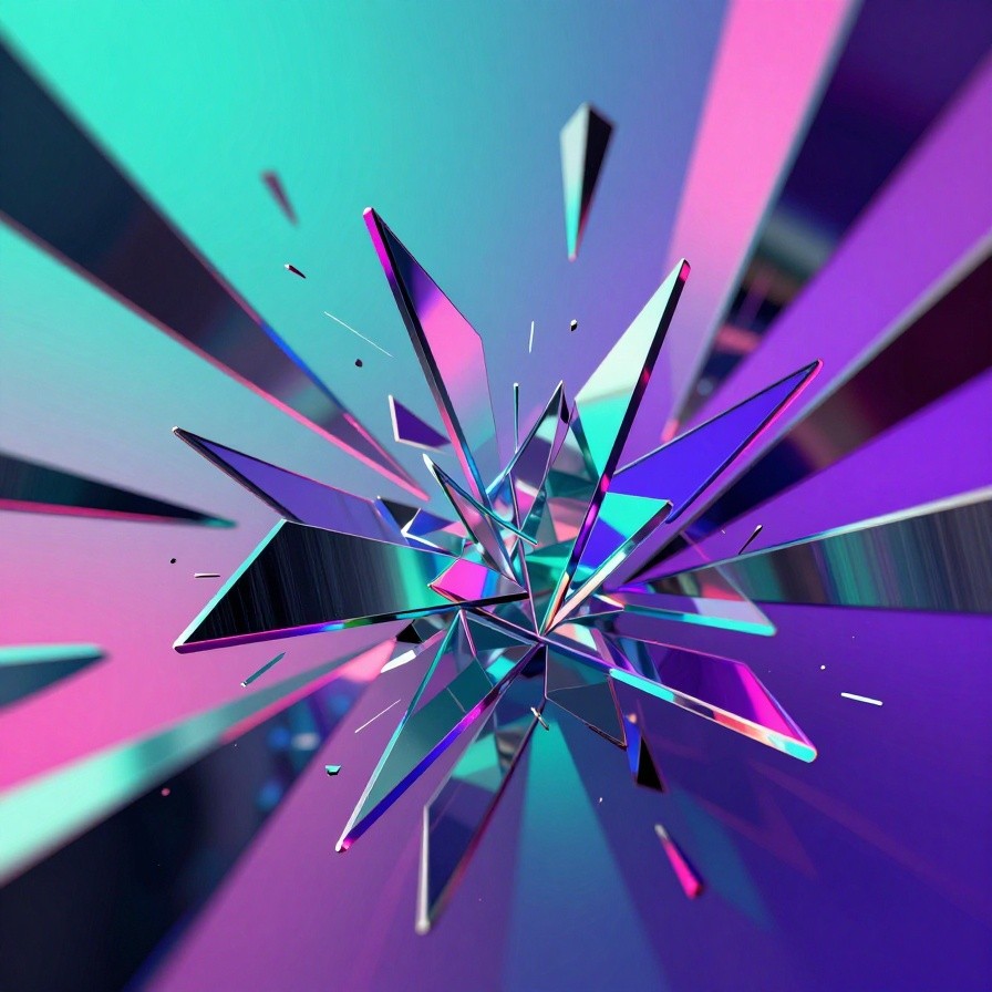 Abstract Geometric Shards sample 1