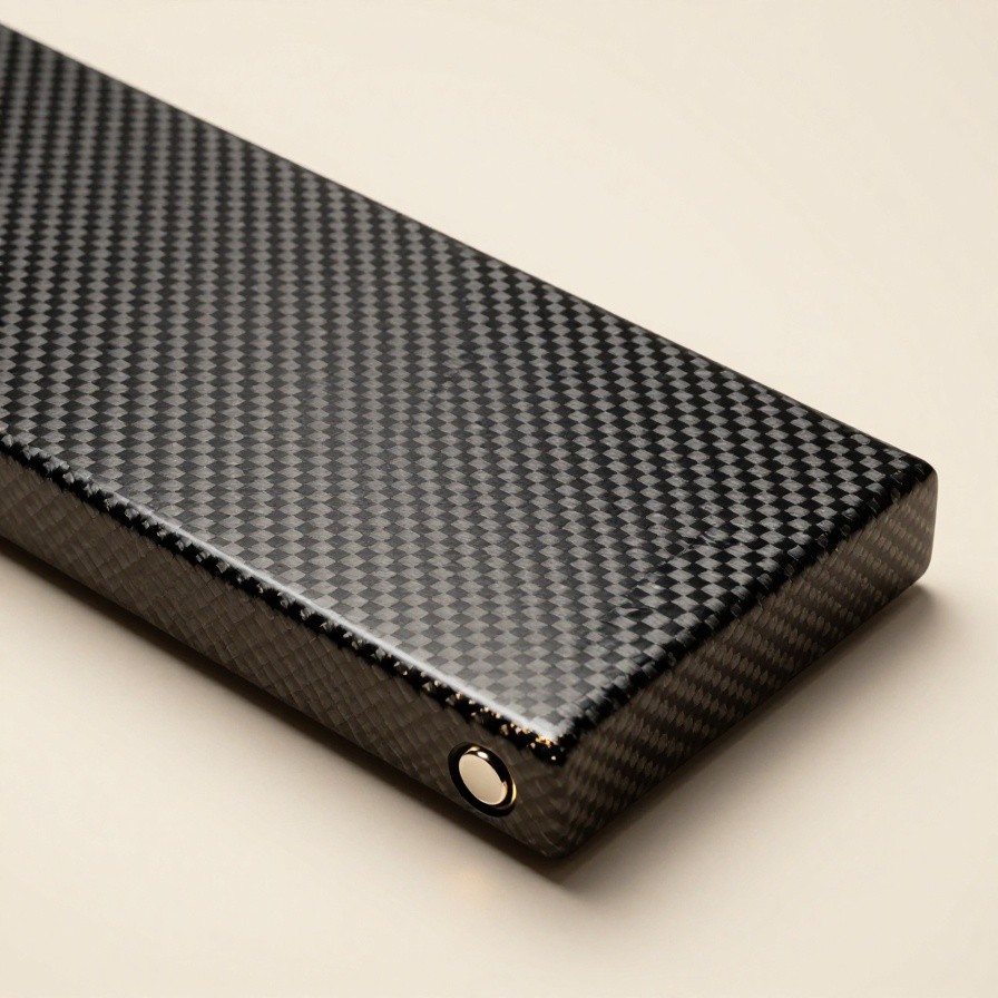 Carbon Fiber Textured Grid sample 1
