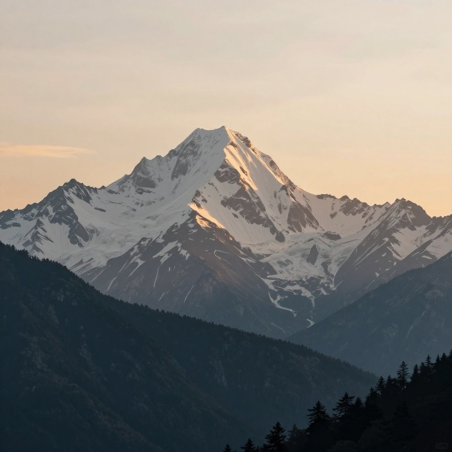 Minimalist Nature Peaks