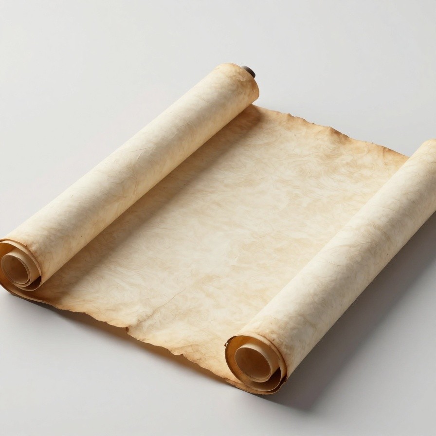 Vintage Aged Scroll Paper sample 1